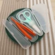 Эмаль зеленый+пищевой клип+ящик для хранения керамический лезвие