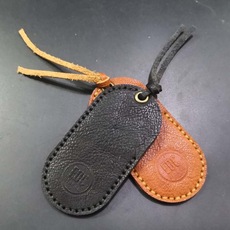 Ножны для ножей 头层牛皮真皮刀套手工缝制油蜡皮指甲钳打火机套edc简约小工具套