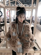 Mùa thu đông 2019 áo lông mới một chiếc áo khoác nữ thời trang ngắn hoang dã 86201 - Faux Fur
