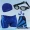 Quần bơi nam + mũ bơi + kính râm Pingjiao Hot Springs kính bơi thời trang cỡ lớn được trang bị sáu bộ đồ giá cả phải chăng - Nam bơi đầm