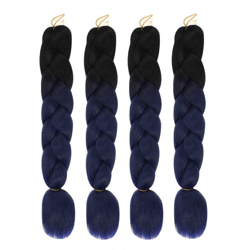 Navy BlueDirty braided rope dreadlocks  Hair rope Wigs men and women braided hair Compile and distribute Receiving and sending Wig braid Nepal Hair band size Braid
