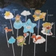 Темно -синяя авиакомпания Little Prince Accounting