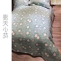 Giường bông đơn giản trải giường bằng vải bông ba bộ chăn bông đơn - Trải giường ga trải giường đơn