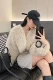 Hàn Quốc mùa thu đông dày cực ngắn giả áo khoác lông cáo nữ tính khí chất nổi tiếng thời trang ngọt ngào sang trọng hàng đầu