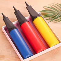 Протолкнуть воздушную трубку со случайным цветом