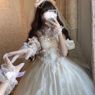taobao agent Genuine small princess costume, elite dress, 2023 collection, Lolita style, Lolita Jsk