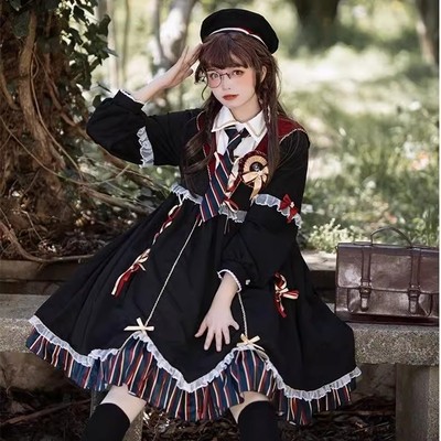 taobao agent Genuine dress, set, Lolita style, Lolita OP