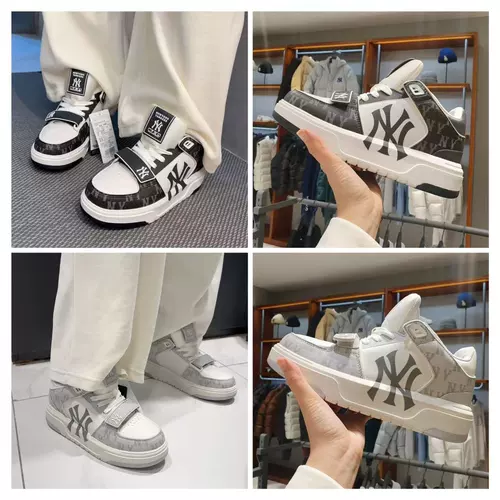 MLB, спортивные кроссовки на липучке для влюбленных