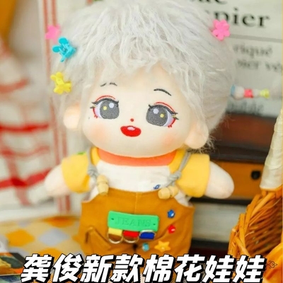 taobao agent Gong Jun cotton doll frying hair 20cm Simon surrounding support Q version pillow doll doll citrus gardenia