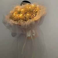 Большой луч апельсинового кружева плюс 1,2 метра пряжи для отправки огней