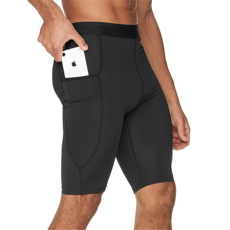Black Lining2021 new pattern Quick drying Bodybuilding shorts male Mesh ventilation Basketball pants brother Squat train motion Three minutes of pants summer