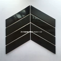 Черный яркий матовый (14 штук/квадрат)