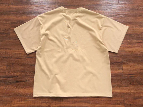 Khakishoulder  Small label Two color Short sleeve 16127