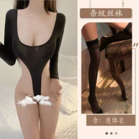 Черные+черные полосатые носки