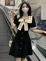 Короткий черный