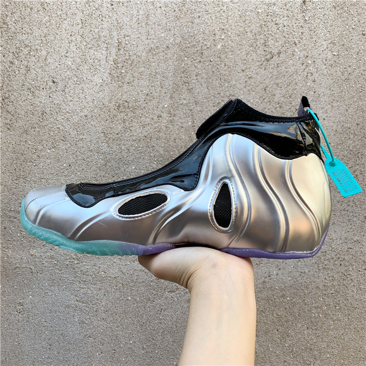 Electro Optic SilverFeng Yi Basketball shoes dauntless fighter Street dance Wind and thunder holographic black Army green lightning silver Men's Shoes Hadaway Bubbling