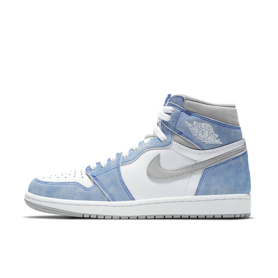 Aj1 Gaobang Haze Blue 555088-40242 home AirJordan 1AJ1 Obsidian 2.0 North Carolina blue Shadow grey university blue Gao Bang Basketball shoes men and women
