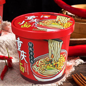 1箱包邮农心辛拉面餐饮香菇面饼