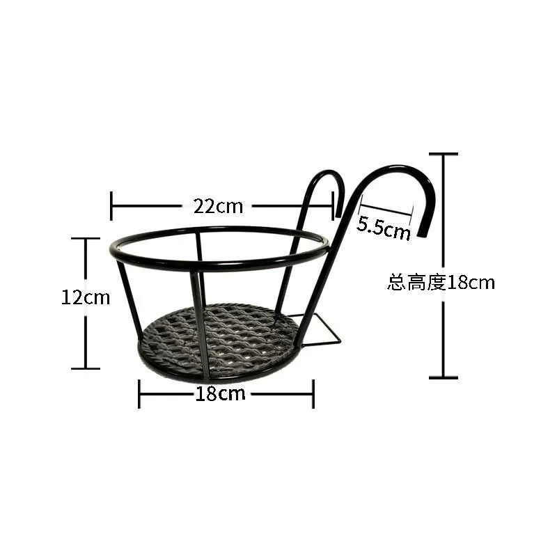 Ưu đãi đặc biệt Lan can ban công giá treo hoa giá đựng đồ giá treo chậu hoa giá treo bậu cửa sổ giá treo lan can chậu hoa giá đỡ giá lưới an toàn hoà phát 