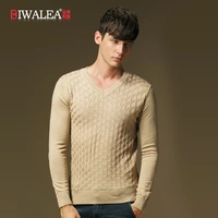 Chống mùa giải phóng mặt bằng nam áo len áo len nam mùa thu và mùa đông Hàn Quốc phiên bản của tự trồng giản dị áo thun áo len nam áo sơ mi đồ nam
