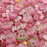 Розовый кремовый чехол для телефона с бантиком, детский набор материалов, заколка для волос ручной работы, «сделай сам»