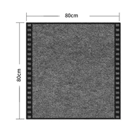 Film Sesame Black (80x80 см)