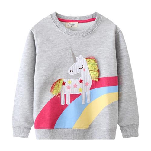 JUMPING METERS NEW ARRIVAL UNICORN EMBROIDERY AUTUMN WINTER