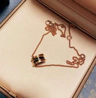 Розовое золото полость черная керамика