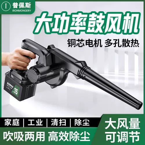 Окружение мелкой литиевой фен с фен в хандвуд.