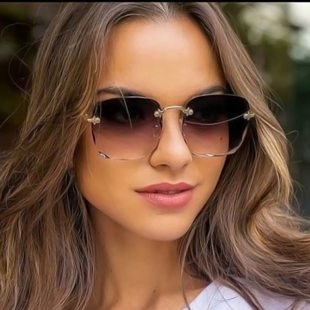 Очки солнцезащитные Frame SUNGLASSES для женщин мужчин спорт косплей ретро