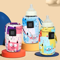 USB Milk Water Warmer Travel Stroller Insulated Bag Baby Nur