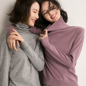 Осенний зимний свитер Turtleneck Slim Fit Basic Pullovers 20