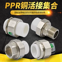 PPR Внешний шелк, с двойным поворотом PPR вращение PE Copper Live Conversion, 20 4 баллов PPR Accessories Pipe Pipe Прямые продажи