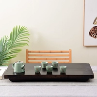 Khay trà tùy chỉnh 
            gỗ nguyên khối nhà đơn giản thoát nước bàn trà nhỏ trà biển kung fu phong cách bakelite Nhật Bản khay trà đơn giản và thanh lịch khay gỗ chữ nhật