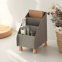 Настольная скандинавская коробка для хранения, держатель для ручек, туалетный столик, помада, кисть, карандаш для бровей, пульт