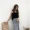 Quan điểm vest nữ thời trang bằng gỗ tai xếp li voan yếm nữ 2018 mới kích thước lớn chất béo mm200 kg