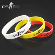 CSGO Counter-Strike Trò chơi tấn công toàn cầu Xung quanh vave Green Silicone Bracelet phản đòn - Game Nhân vật liên quan