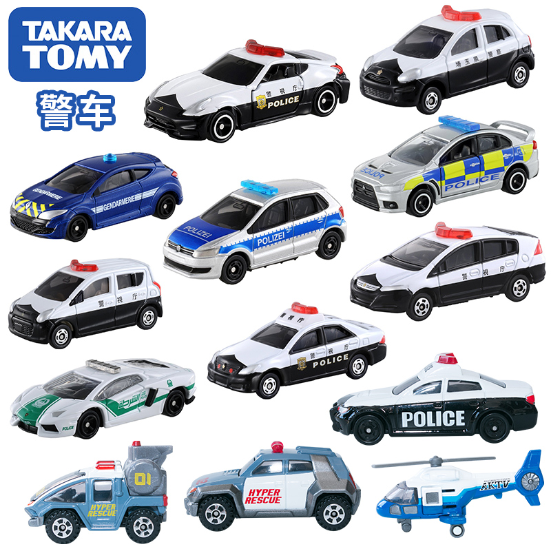 tomica police car