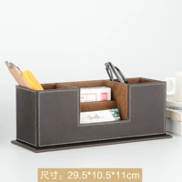 Коричневый держатель для ручек с двойной решеткой