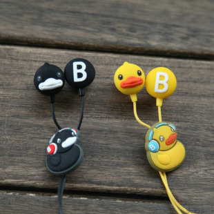 专柜正品!香港semk创意礼品 b.duck小鸭子耳机耳塞bduckluft