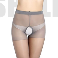 Xám mở vớ siêu mỏng mô hình mở pantyhose sexy tiếp xúc với hông tóc miễn phí từ cực cám dỗ 701 tat nu de thuong