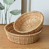Willow -Redited Vine Basket Corpet Snacks Плетение бамбуковой корзины для парены