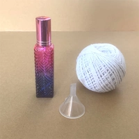 Стеклянный фиолетовый красный свет+воронка+основной пакет