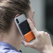 Mỹ Libtech | BricksPower kẹp kiểu bộ sạc điện thoại di động không dây 2in1 - Ngân hàng điện thoại di động