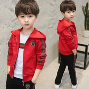 Chaochun Boys Set 4 Children Autumn Wear 5 Children Wear 6 Men 7 Children Boys 8 Spring 9 Quần áo 10 Years Spring - Phù hợp với trẻ em