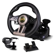 Âm thanh rung với tay lái máy tính mô phỏng máy tính trò chơi video đua xe thực sự chế độ xe Á-Âu 2 - Chỉ đạo trong trò chơi bánh xe