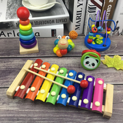 Mười tháng bé đồ chơi trẻ sơ sinh câu đố con 8 hit tám âm nhạc tay gõ nhỏ xylophone 1-2-3 tuổi
