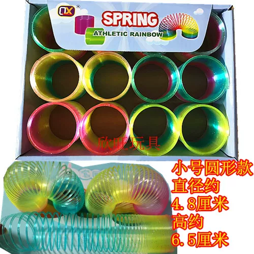 Умная игрушка для детского сада, магический пластиковый пружок Slinky, раннее образование, ностальгия