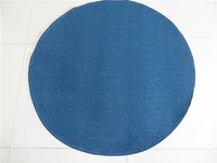 Круглый синий диаметр одеяла на барабанах 1,2 метра