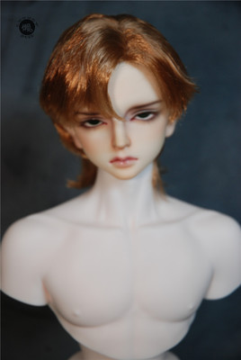 taobao agent Lazy baby BJD doll wig SD puppet 34 points Uncle Dragon Soul Milk Short Hair Wolf Pneal